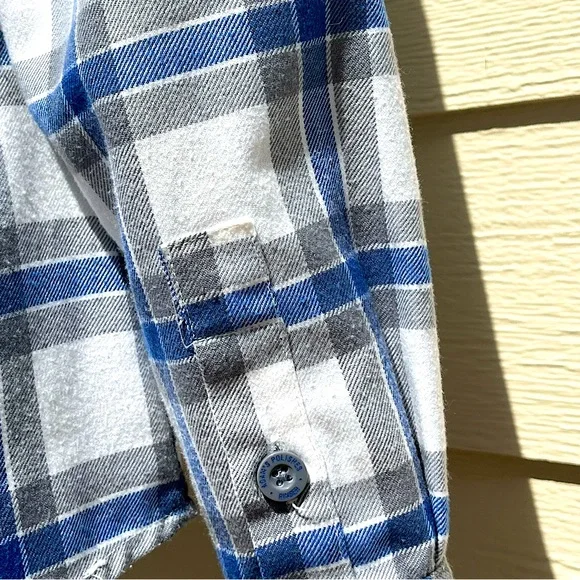 DIXXON Women’s ADAM’S POLISHES RINSER Plaid Flannel Shirt Limited Edition Size S - Picture 8 of 13